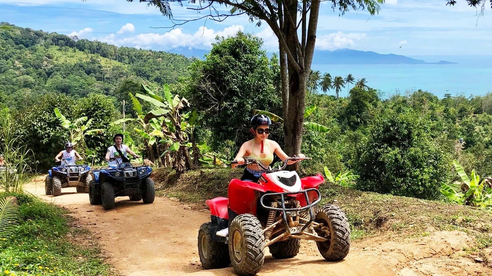 Mountain ATV tour with X-Quad Samui